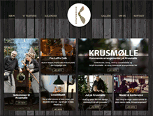 Tablet Screenshot of krusmoelle.dk